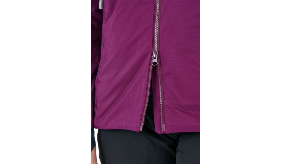 Rab Alpha Direct Jacket - Women's, Berry/Zinc, Size 12, QIO-11-BY-12