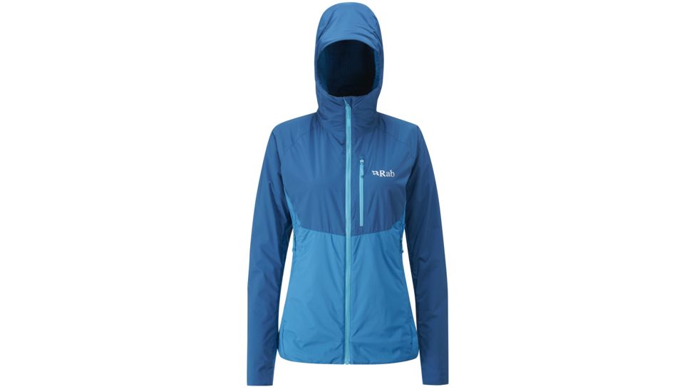 Rab Alpha Direct Jacket - Women's, Merlin/ Ink/ Merlin, Small, QIO-11-ME-10