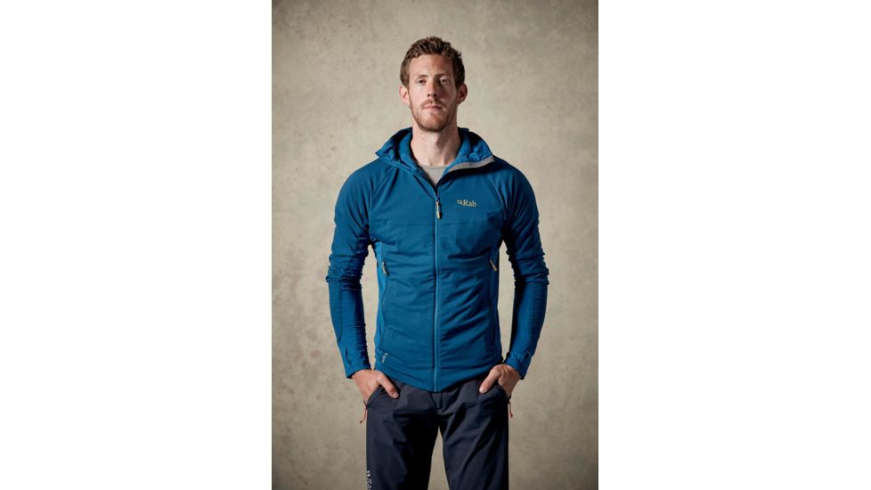 Rab Alpha Flux Jacket - Mens, Ink/ Ink/ Merlin, XX-Large, QIO-16-IK-XXL