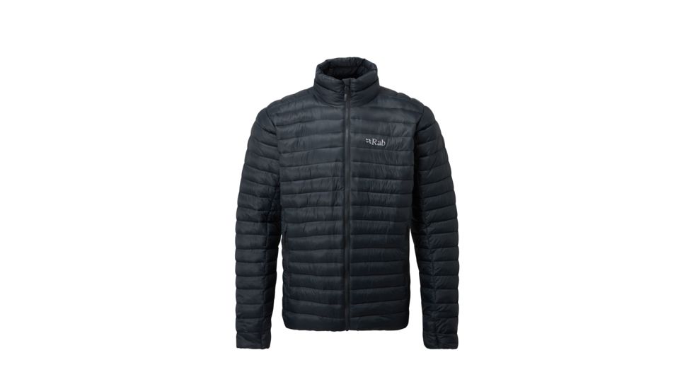 Rab Altus Jacket - Men's, Beluga/Steel, Small, QIO-29-BE-S