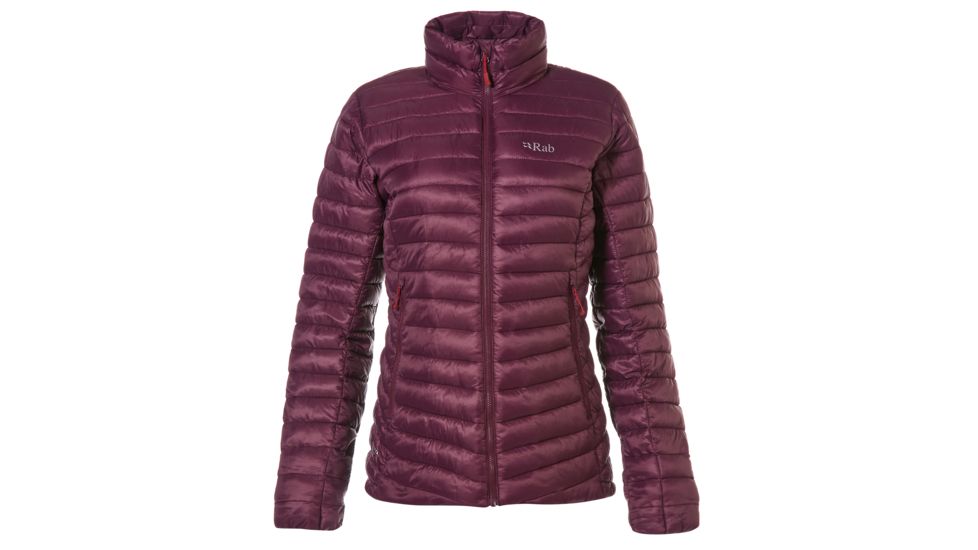 Rab Altus Jacket, Eggplant/Footprint, Medium UK 12, QIO-40-EG-12