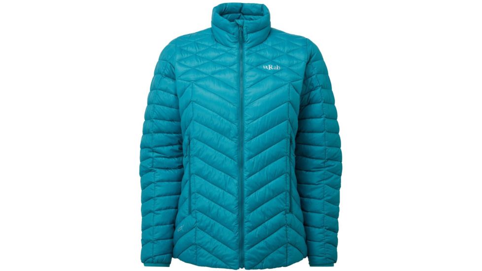 Rab Altus Jacket - Womens, Serenity/Atlantis, Large, QIO-40-SE-14