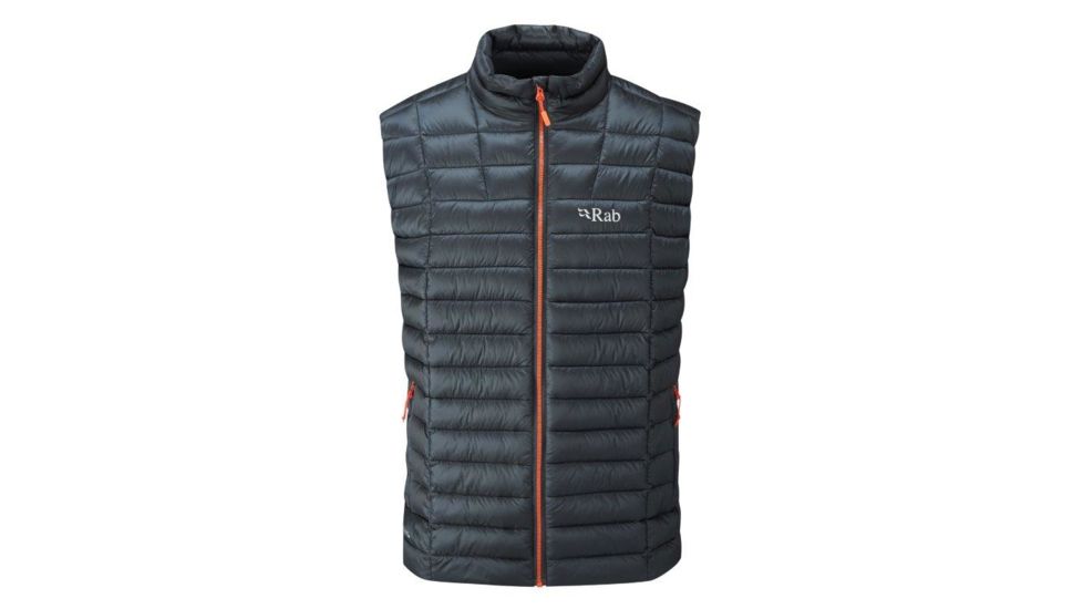 Rab Altus Vest - Men's-Ebony/Zinc-Large