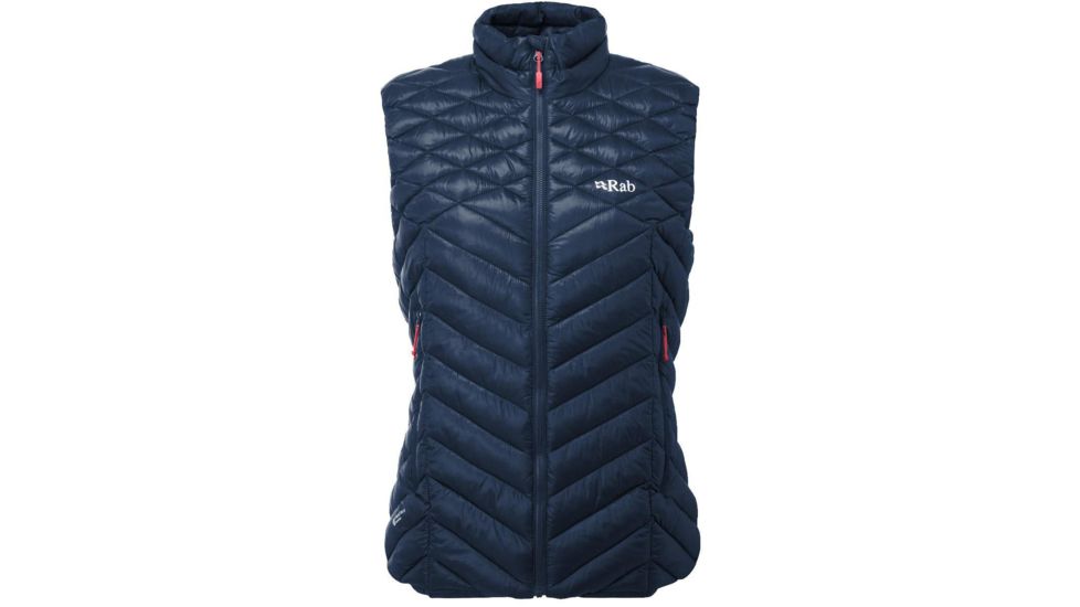 Rab Altus Vest - Womens, Deep Ink/Passata, Small, QIO-41-DI-10