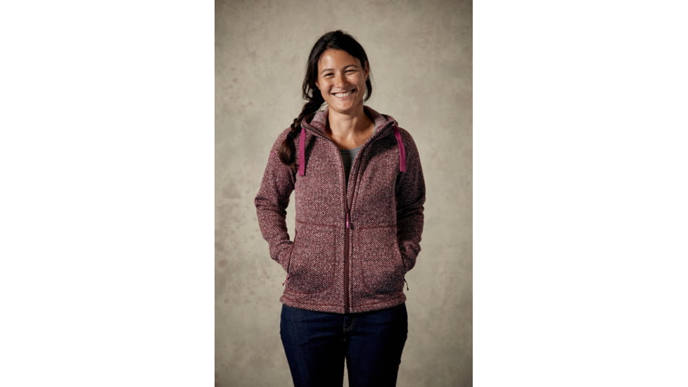 Rab Amy Hoody - Womens, Rioja, 16, QCA-78-RI-16