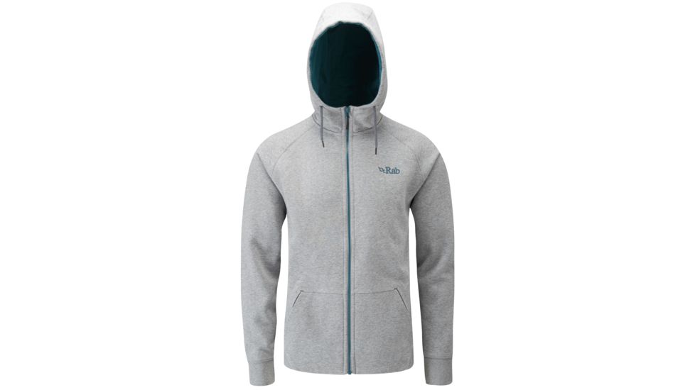 Approach Hoody - Mens -Grey Marl-X-Large