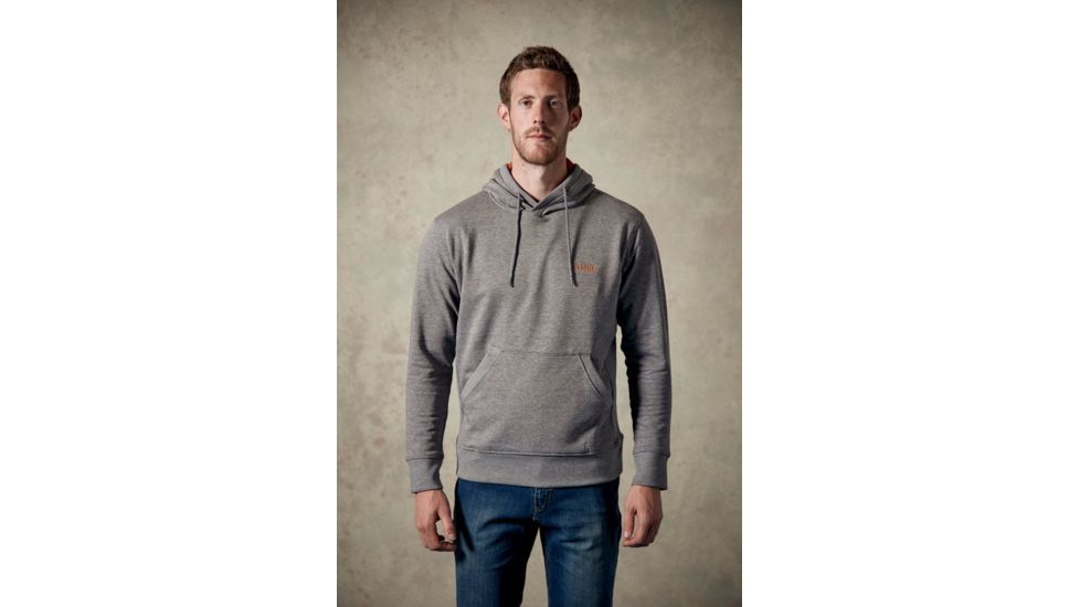 Rab Approach Hoody - Mens, Grey Marl, Small, QFB-07-GM-S