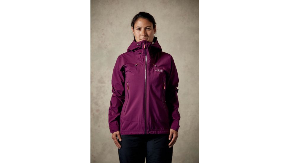 Rab Arc Jacket - Women's, Berry, Extra Small, QWF-60-BY-08