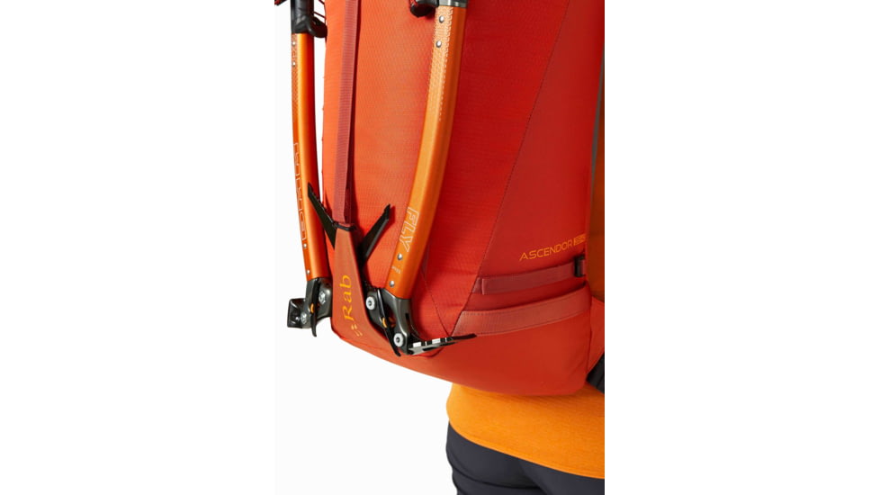 Rab Ascendor 35-40L Mountain Pack, Firecracker, Medium, QAP-27-FCR-MED