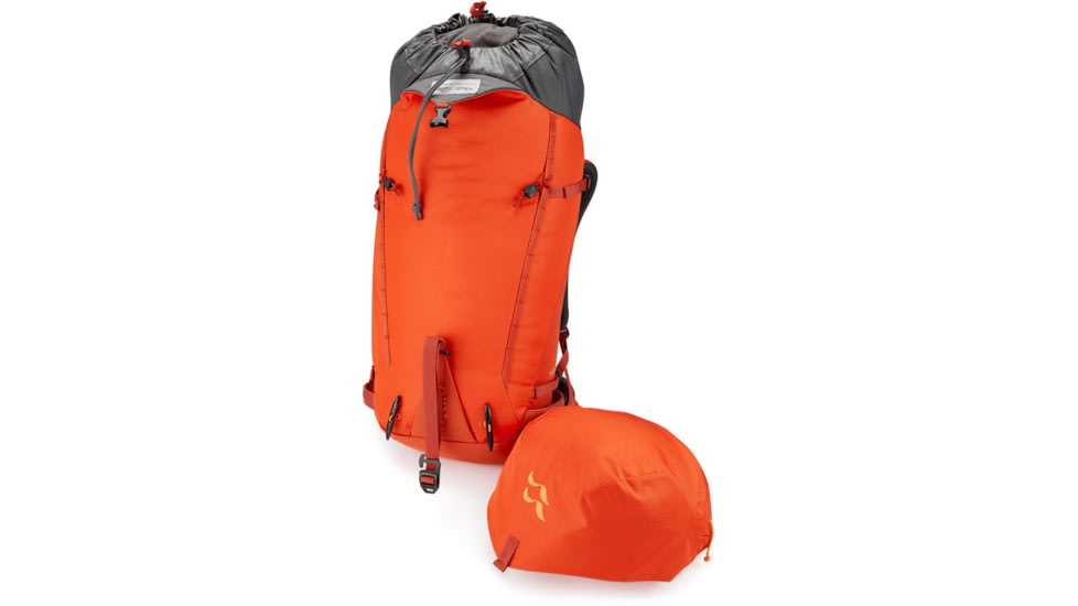 Rab Ascendor 35-40L Mountain Pack, Firecracker, Medium, QAP-27-FCR-MED