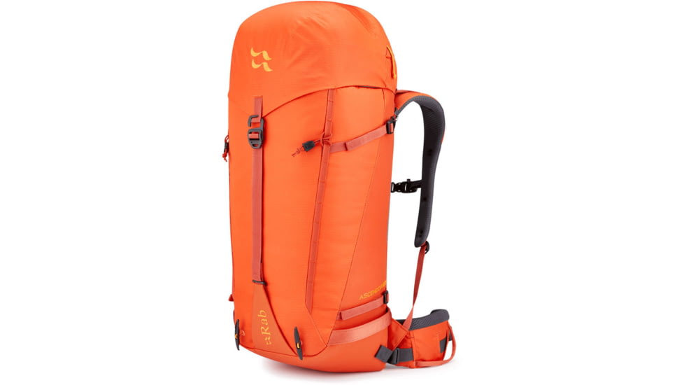 Rab Ascendor 35-40L Mountain Pack, Firecracker, Medium, QAP-27-FCR-MED