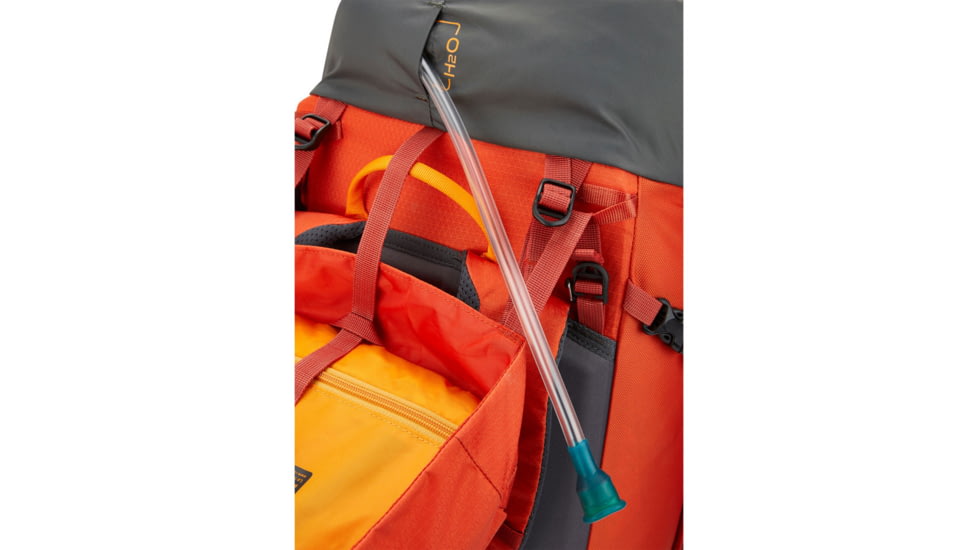 Rab Ascendor 45-50L Mountain Pack, Firecracker, Medium, QAP-28-FCR-MED