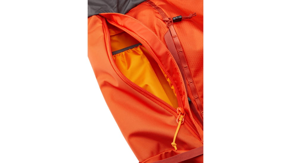 Rab Ascendor 45-50L Mountain Pack, Firecracker, Medium, QAP-28-FCR-MED