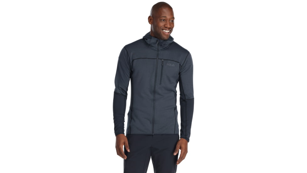 Rab Ascendor Hoody - Mens, Beluga, X-Large, QFF-42-BEL-XLG