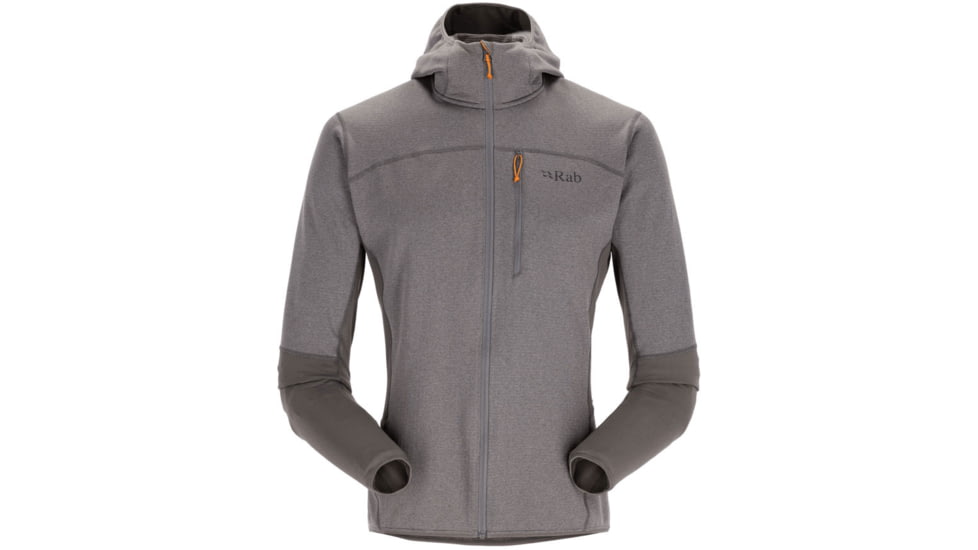 Rab Ascendor Hoody - Mens, Graphene, Extra Large, QFF-42-GRH-XLG