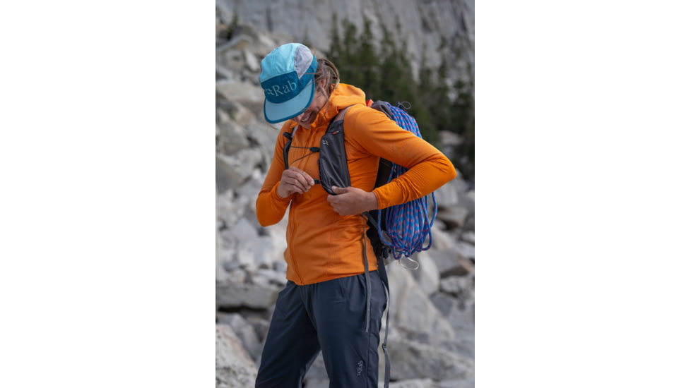 Rab Ascendor Hoody - Womens, Marmalade, 14, QFF-43-MAM-14