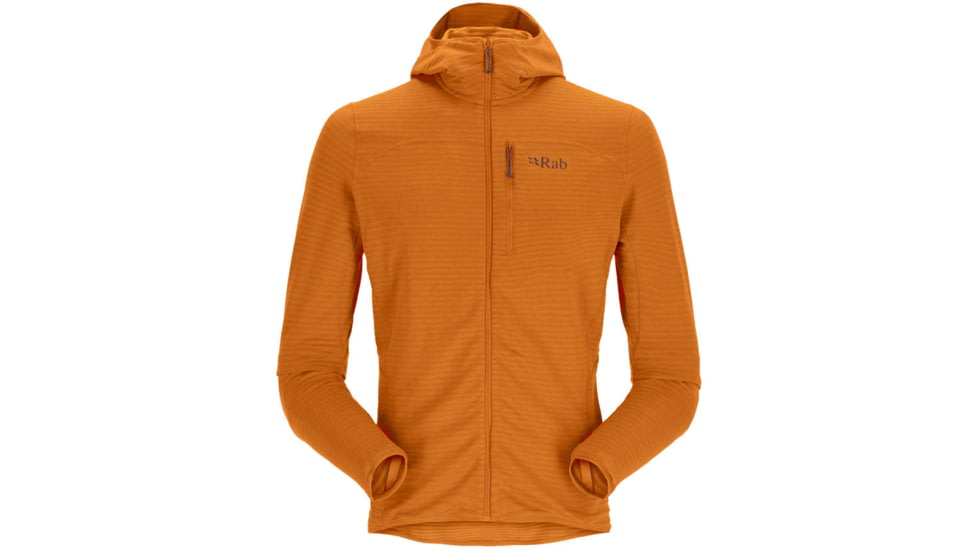 Rab Ascendor Light Hoody - Mens, Marmalade, Small, QFF-46-MAM-SML