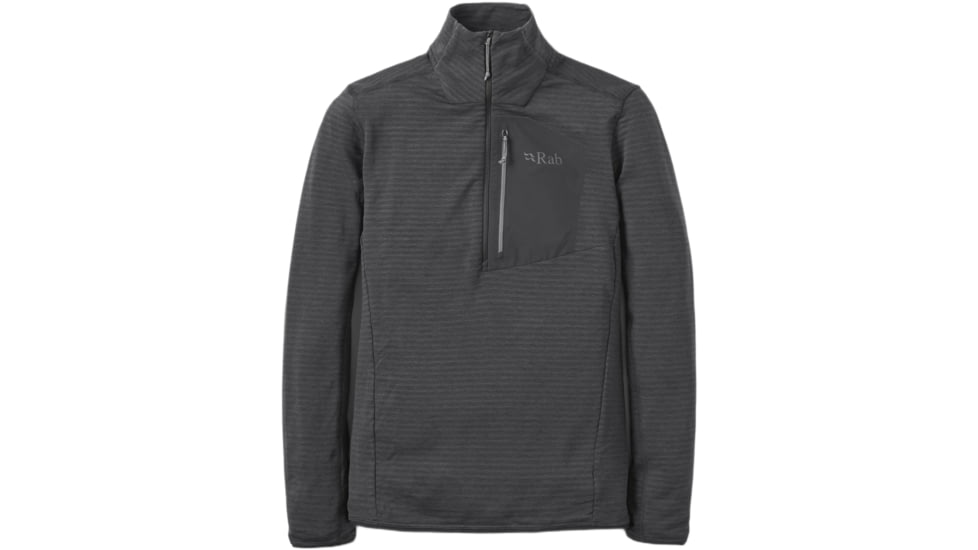 Rab Ascendor Light Pull-On Jacket - Men's, Black, Medium, QFG-60-BLK-MED