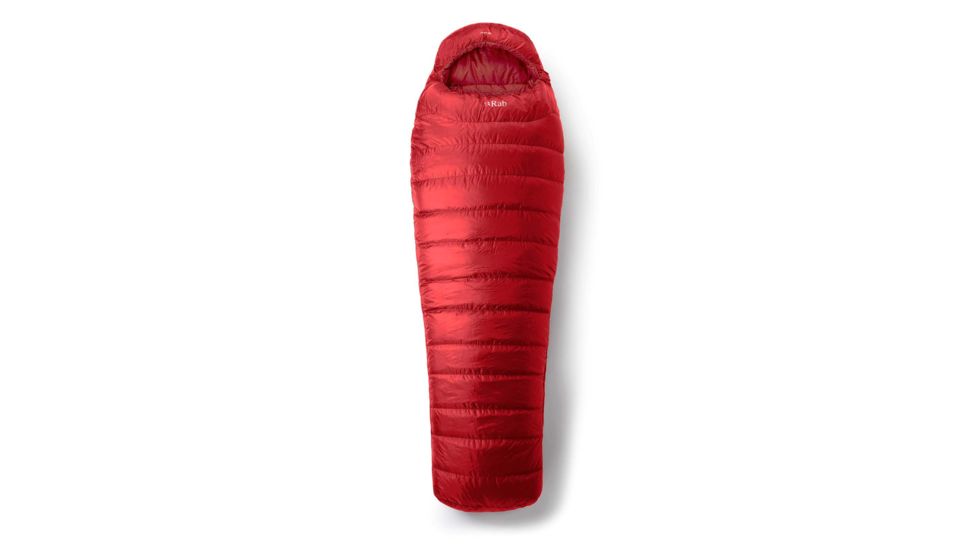 Rab Ascent 300 Sleeping Bag - Mens, Cayenne, Left Zip, Regular, QSG-66-LZ