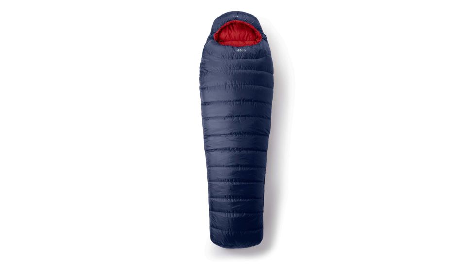 Rab Ascent 500 Sleeping Bag - Mens, Ink, Left Zip, Extra Long, QSG-69-LZ