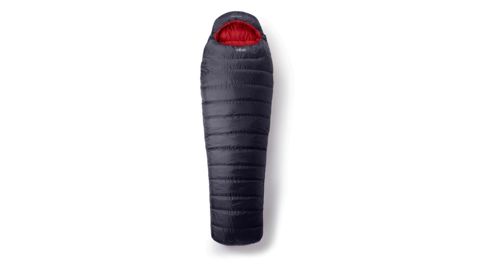 Rab Ascent 700 Sleeping Bag - Womens, Ebony, Left Zip, Regular, QSG-73-LZ