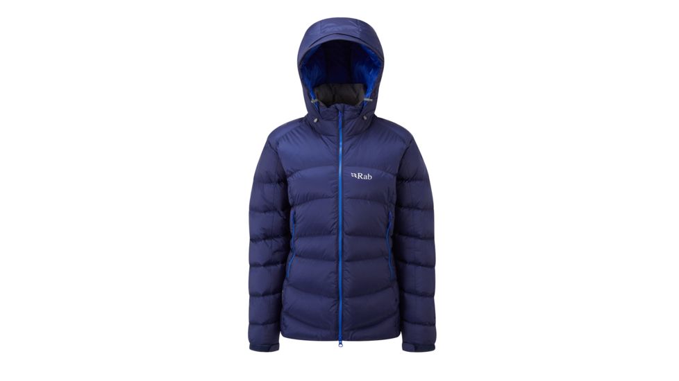 Rab Ascent Jacket - Women's, Blueprint/Celestial, Small, QDE-61-BP-10