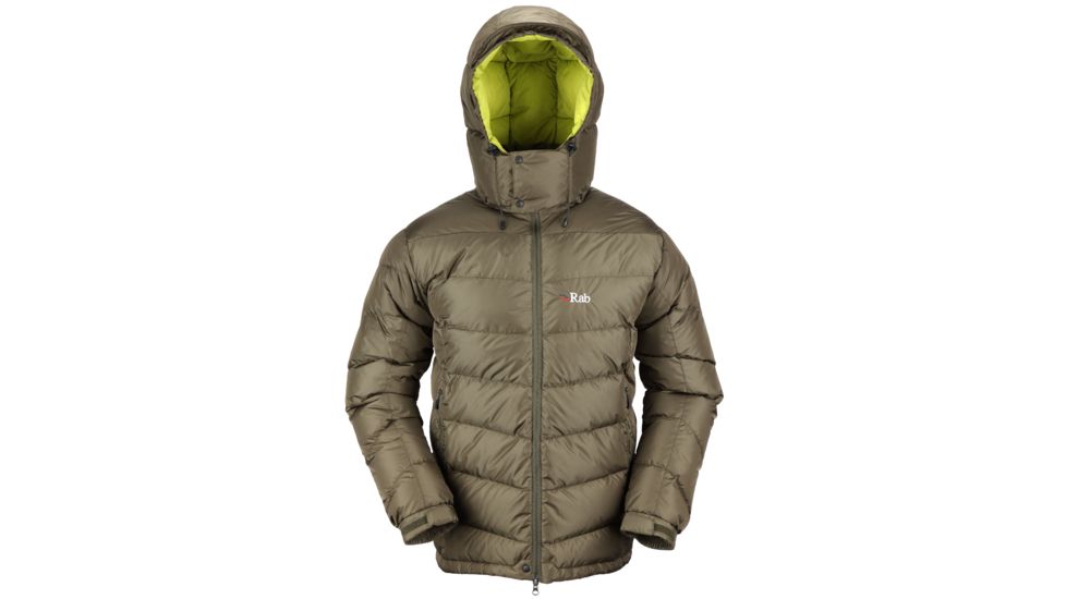 DEMO, Rab Mens Ascent Jacket, Camo, Large, QDE-54-CM-L-DEMO