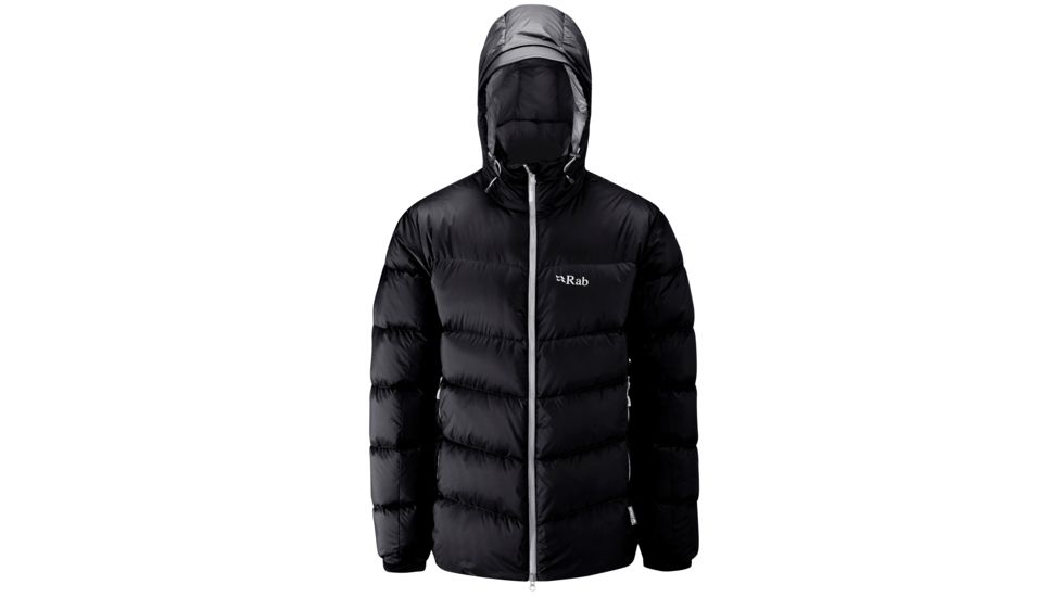 Rab Ascent Jacket - Mens-Black/Zinc-Small