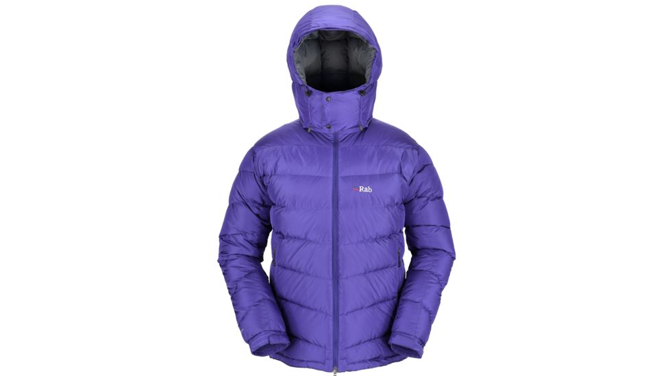 DEMO, Rab Mens Ascent Jacket, Lapis, Large, QDE-54-LP-L-DEMO