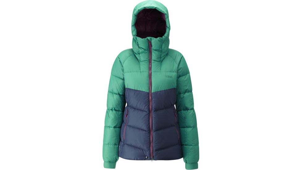 Rab Asylum Jacket - Women's-Fresh Green/Deep Ink-10