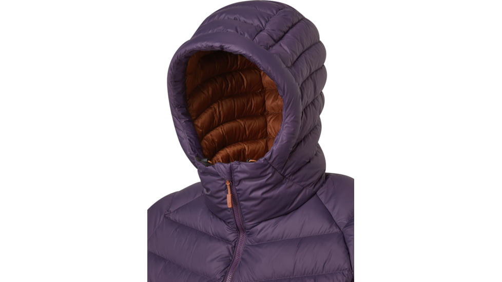 Rab Aurora Parka - Womens, Fig, 10, QDB-10-FI-10