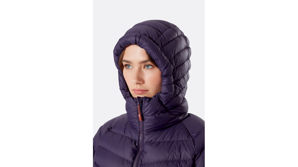 Rab Aurora Parka - Womens, Fig, Small, QDB-10-FI-10