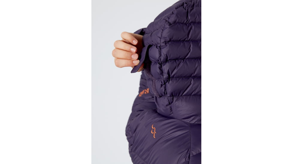 Rab Aurora Parka - Womens, Fig, Small, QDB-10-FI-10
