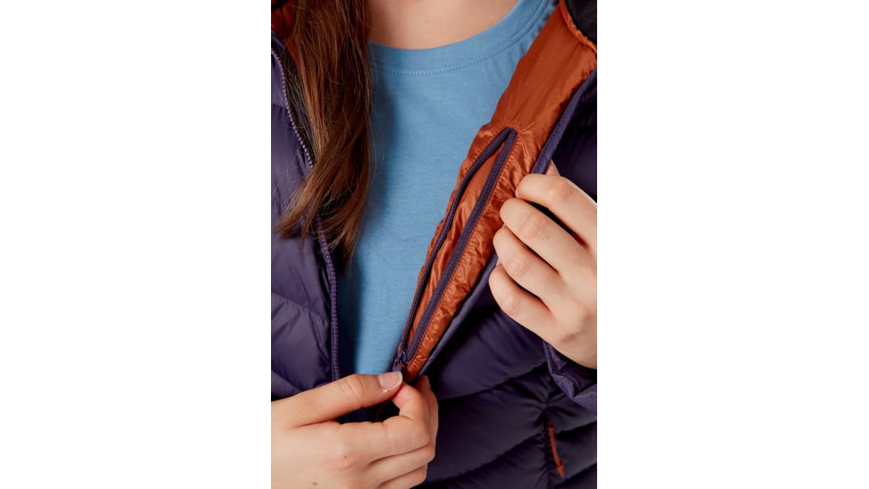 Rab Aurora Parka - Womens, Fig, Small, QDB-10-FI-10