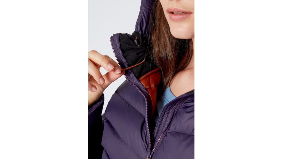 Rab Aurora Parka - Womens, Fig, Small, QDB-10-FI-10