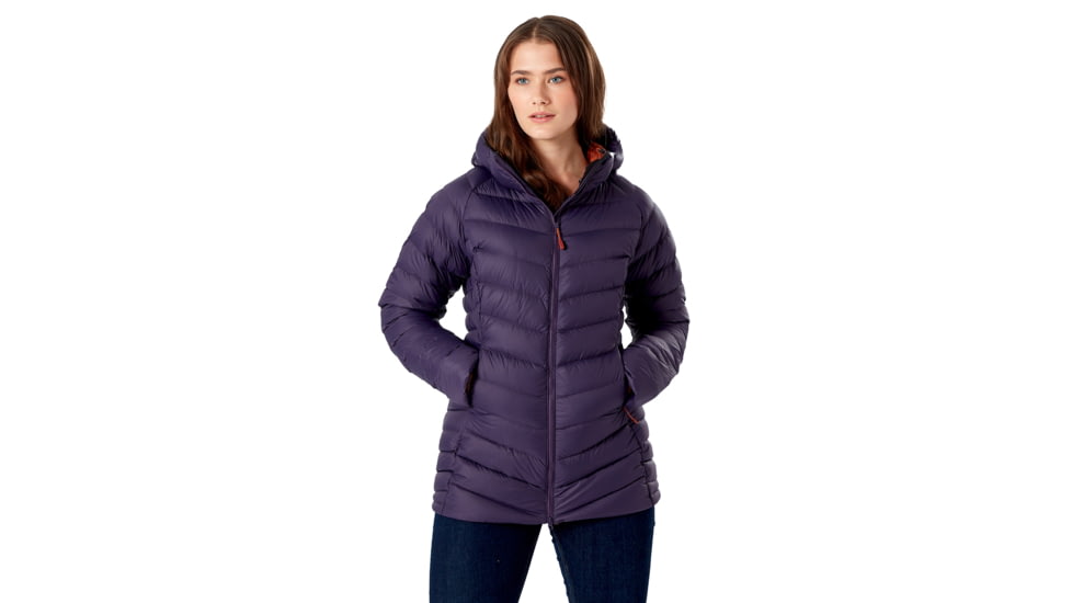 Rab Aurora Parka - Womens, Fig, Small, QDB-10-FI-10