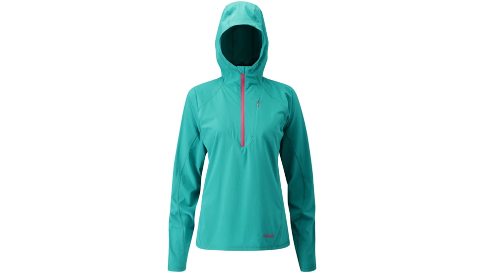 DEMO, Rab Womens Aurora Pull-On, Seafoam, 12, QWS-14-SE-12-DEMO