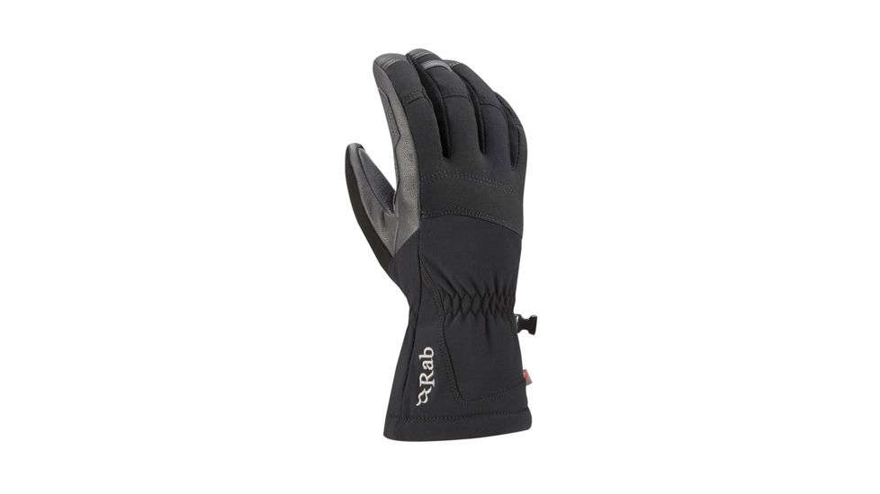 Rab Baltoro Glove - Mens, Black, Small, QAH-30-BL-S