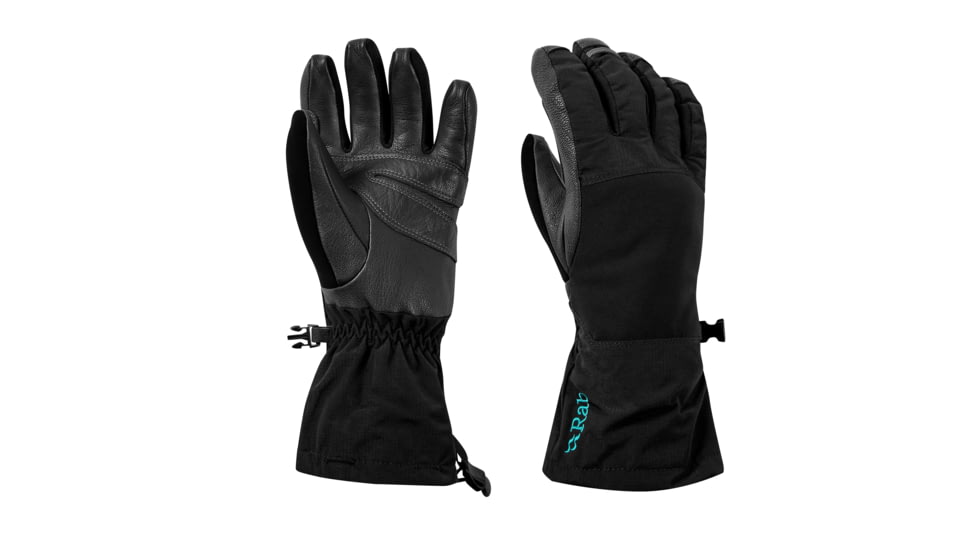 Rab Blizzard Glove, Black, Medium, QAH-47-BL-M