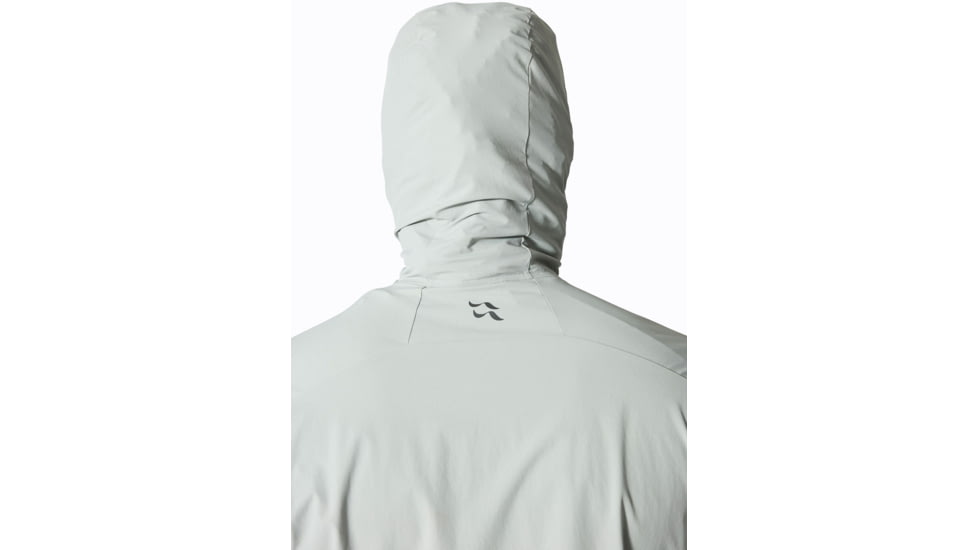 Rab Borealis Alpine Hoody - Mens, Light Zinc, Large, QWS-75-LZN-LRG