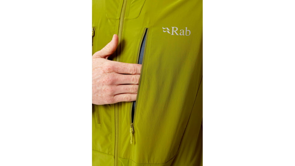 Rab Borealis Jacket - Mens, Aspen Green, Extra Large, QWS-35-AP-XL