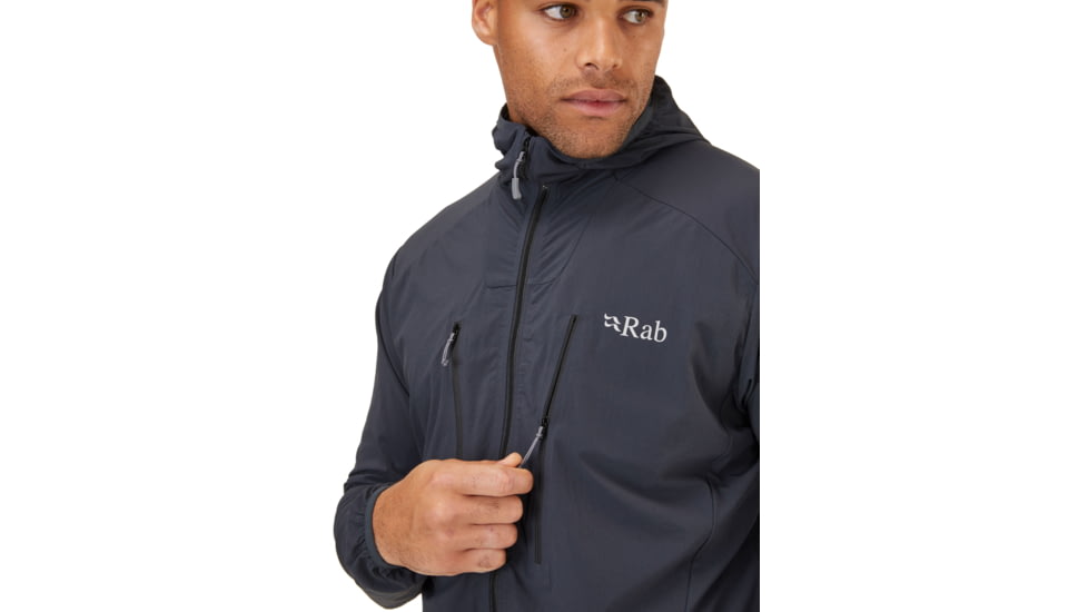 Rab Borealis Jacket - Mens, Beluga, Extra Large, QWS-35-BEL-XLG