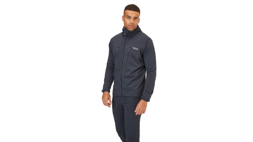 Rab Borealis Jacket - Mens, Beluga, Extra Large, QWS-35-BEL-XLG