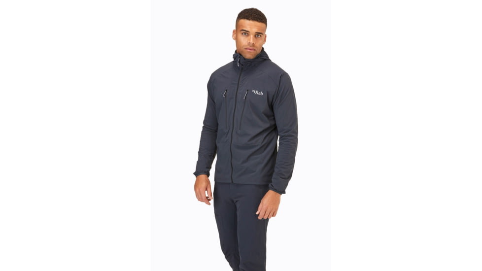 Rab Borealis Jacket - Mens, Beluga, Small, QWS-35-BEL-SML