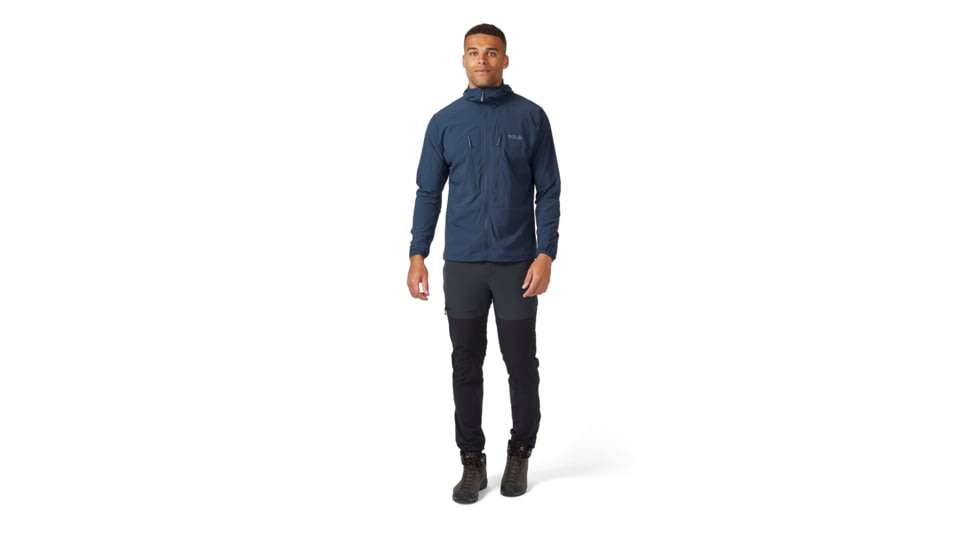 Rab Borealis Jacket - Mens, Deep Ink, Large, QWS-35-DIK-LRG