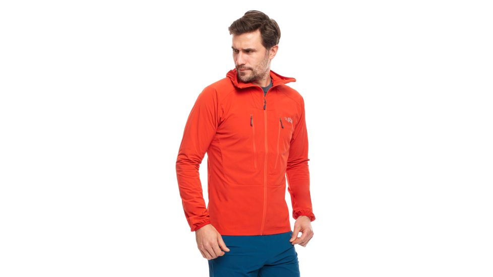 Rab Borealis Jacket - Mens, Firecracker, Large, QWS-35-FC-L