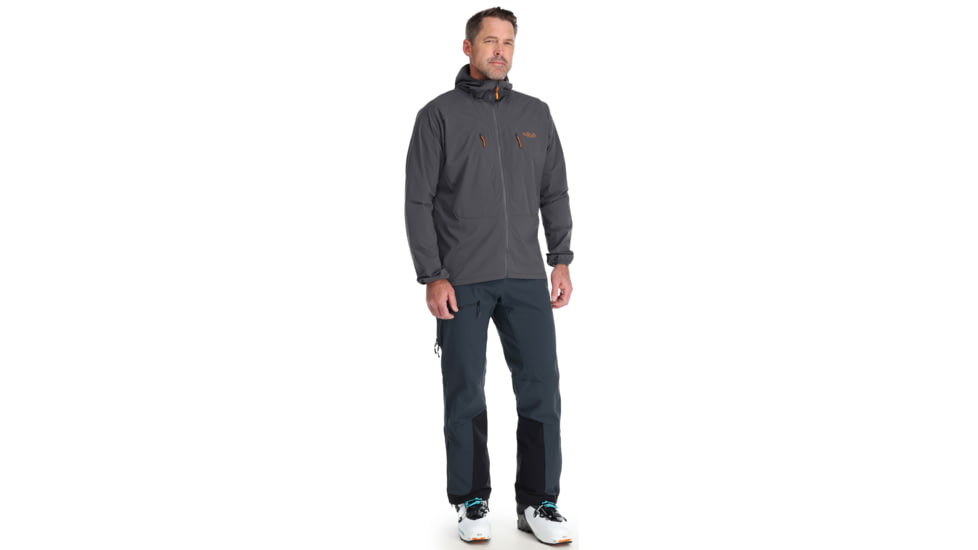 Rab Borealis Jacket - Mens, Graphene, Medium, QWS-35-GRH-MED