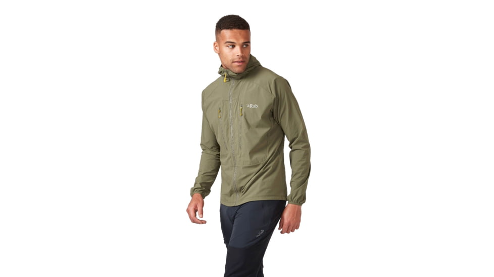 Rab Borealis Jacket - Mens, Light Khaki, Extra Large, QWS-35-LKH-XLG