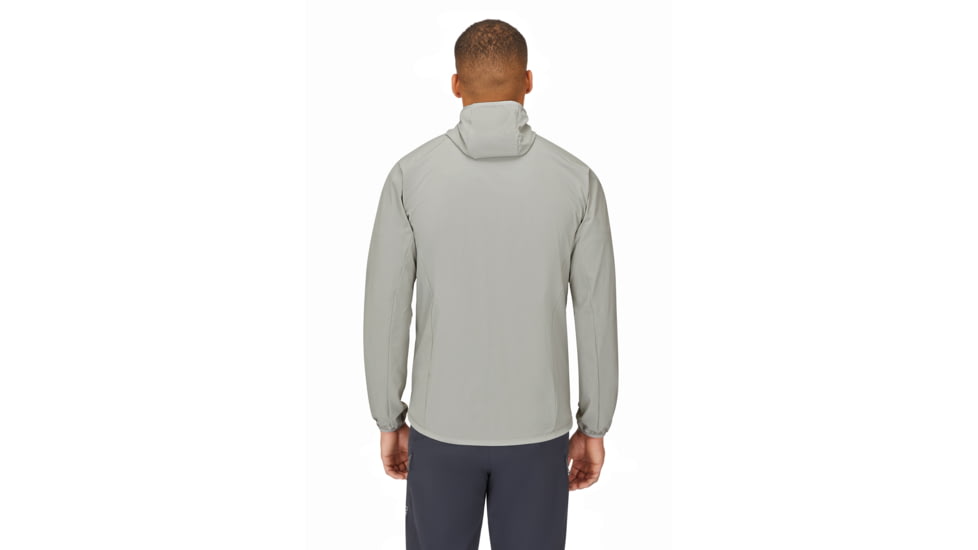 Rab Borealis Jacket - Mens, Light Zinc, Extra Large, QWS-35-LZN-XLG