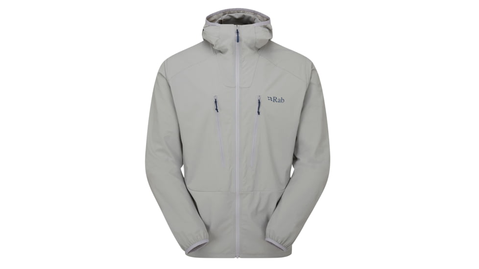 Rab Borealis Jacket - Mens, Light Zinc, Extra Large, QWS-35-LZN-XLG